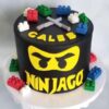 Ninjago Birthday Cake 2 ninjago birthday cake 1 From LallamTop Cake Shop