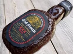 Old Monk Bottle Fondant Cake