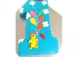 One Number Fondant Cake