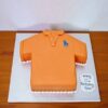 Orange Polo Shirt Fondant Cake 1 orange polo shirt fondant cake 2 From LallamTop Cake Shop