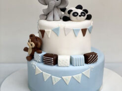 Partying Animal Babyshower Cake