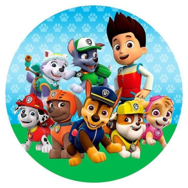 Paw Patrol Cartoon Photo Cake 4 Paw Patrol Cartoon Photo Cake - Image 2