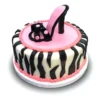High Heel Theme Fondant Cake 1 pearl in shell theme cake 14 6ab1abf6d45b0 From LallamTop Cake Shop