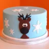 Raindeer Theme Fondant Cake 1 pearl in shell theme cake 14 6ab1abf9b18fd From LallamTop Cake Shop