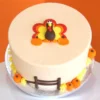 Turkey and Pumpkin Theme Cake 2 pearl in shell theme cake 14 6ab1abfb9e722 From LallamTop Cake Shop
