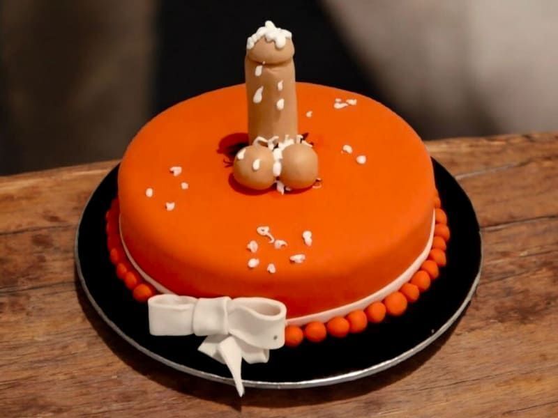 Penis Theme Bachelorette Cake 3 penis-theme-bachelorette-cake