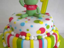 Pepe The Frog Theme Birthday Cake