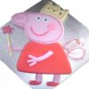 peppa pig 3d customized fondant cake 1 From LallamTop Cake Shop