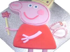 Peppa Pig 3D Customized Fondant Cake