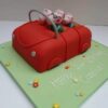 Peppa Pig Car Cake 1 peppa pig car cake 1 From LallamTop Cake Shop