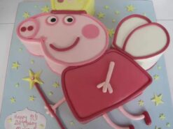 Peppa Pig Fairy Princess Birthday Cake