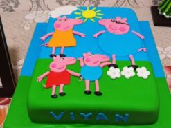 Peppa Pig Family Designer Cake