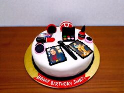 Personalized Cosmetics Theme Cake
