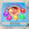 Personalized Picture Paradise Birthday Photo Cake 1 personalized picture paradise birthday photo cake 1 From LallamTop Cake Shop