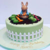 Peter Rabbit in a Vegetable Patch Round Cake 2 peter rabbit in a vegetable patch round cake 1 From LallamTop Cake Shop