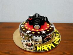 Photography Theme Fondant Cake