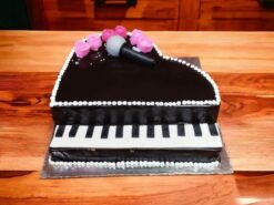 Piano Shape Chocolate Cake from LallanTop Cake Shop - Delivery in East Delhi, South-East Delhi, Ghaziabad, and Noida