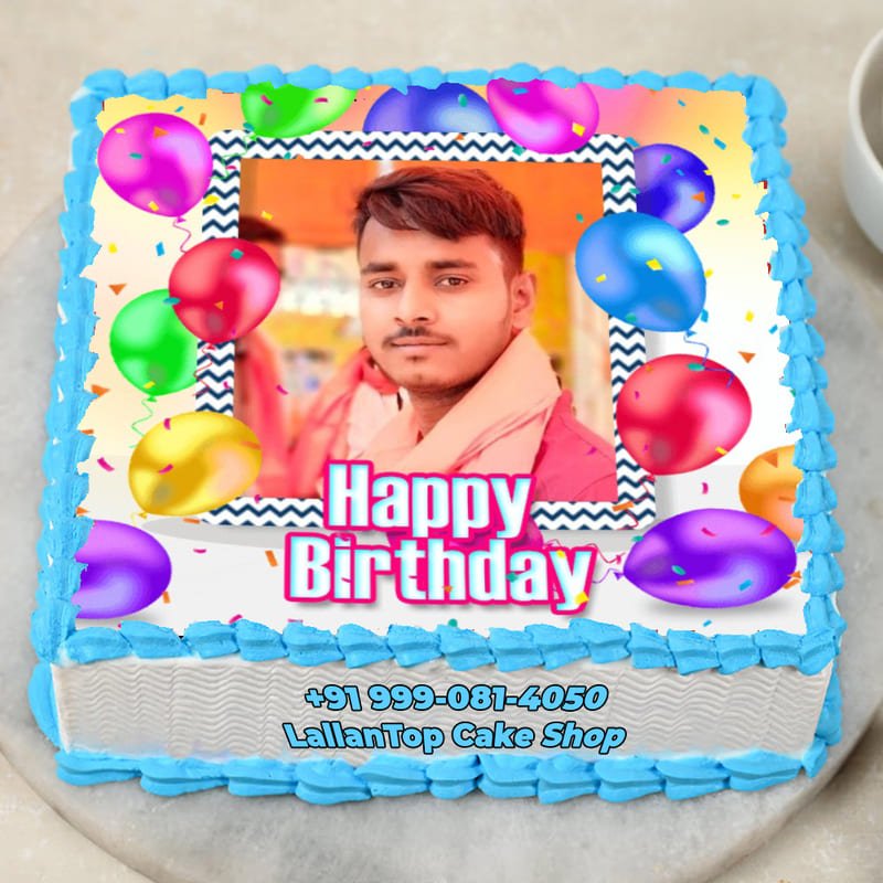 Picture Patch Birthday Photo Cake 3 Picture Patch Birthday Photo Cake