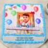 Picture-Perfect Bliss Birthday Photo Cake 2 picture perfect bliss birthday photo cake 1 From LallamTop Cake Shop