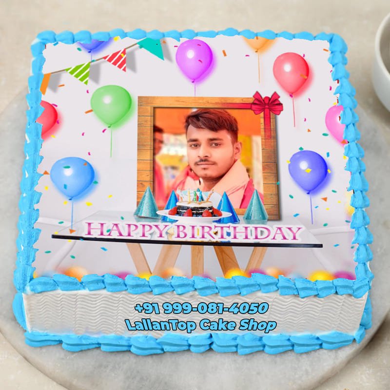 Picture-Perfect Bliss Birthday Photo Cake 3 Picture-Perfect Bliss Birthday Photo Cake