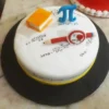 Math Lover Fondant Cake 1 Math Lover Fondant Cake from LallanTop Cake Shop - Delivery in East Delhi, South-East Delhi, Ghaziabad, and Noida.