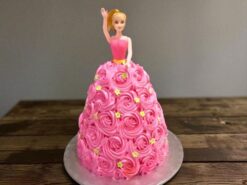 Pink Barbie Designer Cake
