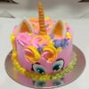 Pink Unicorn Birthday Cake 1 pink unicorn birthday cake 1 From LallamTop Cake Shop