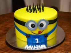 Playful Minion Cake