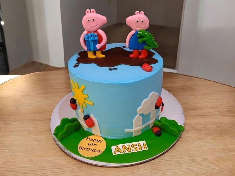 Playful Muddy Adventure Cake 3 Playful Muddy Adventure Cake