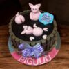 Playful Piggy Pool Cake 1 playful piggy pool cake 1 From LallamTop Cake Shop