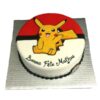 Pokemon Pikachu Fondant Cake 1 pokemon pikachu fondant cake 1 From LallamTop Cake Shop