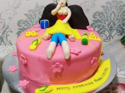 Pussy Licking Theme Naughty Cake