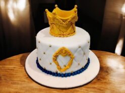 prince-birthday-crown-cake