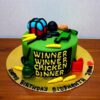 PUBG Battlefield Fondant Cake 2 pubg battlefield fondant cake 1 From LallamTop Cake Shop