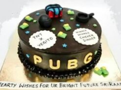 PUBG Chocolate Cake
