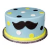 Mustache Theme Cake 1 pumpkin fence fondant cake 14 6ab1abee5c81a From LallamTop Cake Shop