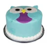Owl Fondant Cake 2 pumpkin fence fondant cake 14 6ab1abef2a1ab From LallamTop Cake Shop