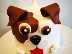 Puppy Customized Fondant Cake