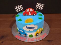 Racing Car Adventure Cake