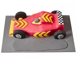 Racing Car Fondant Cake