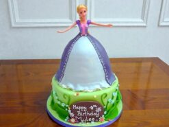 Rapunzel Doll Theme Cake