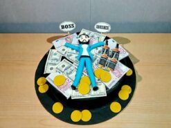 Rich Boss Theme Cake