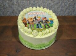 Roblox Heroes Photo Cake