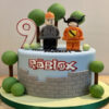 Roblox Theme Fondant Cake 2 roblox theme fondant cake 1 From LallamTop Cake Shop