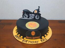 Royal Enfield Customized Cake