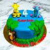 Safari Wildlife Treat Cake 1 safari wildlife treat cake 1 From LallamTop Cake Shop