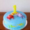 sea animals theme fondant cake 2 6ab1b2ed35870 From LallamTop Cake Shop