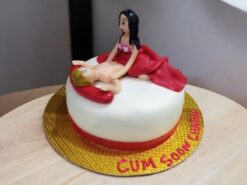 Sexual Intercourse Themed Cake