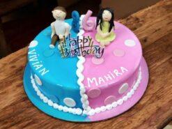 Sibling Harmony Cake