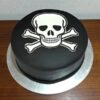 Skull Theme Fondant Cake 2 skull theme fondant cake 1 From LallamTop Cake Shop